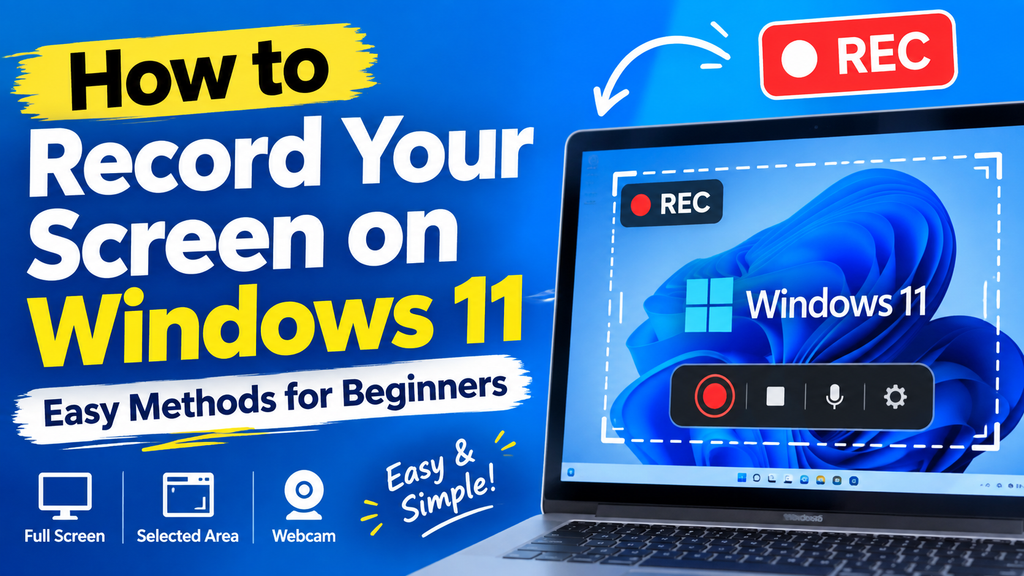Record Your Screen on Windows 11